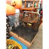 Image 1 : 2 New Wire Pet Crates - 30 x 19 x 22"