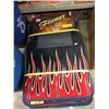 Image 1 : 5 New 4 Piece Flame Car Mat Sets