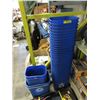 Image 1 : 44 Small Blue Recycling Bins