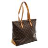 Image 3 : Louis Vuitton Monogram Canvas Leather Cabas Mezzo Shoulder Bag