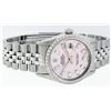 Image 3 : Rolex Mens Stainless Steel Baguette Diamond 36MM Datejust Wristwatch