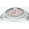 Image 7 : Rolex Mens Stainless Steel Baguette Diamond 36MM Datejust Wristwatch