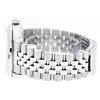 Image 5 : Rolex Mens Stainless Steel Blue Vignette Diamond & Sapphire Datejust Wristwatch