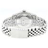 Image 8 : Rolex Mens Stainless Steel Blue Vignette Diamond & Sapphire Datejust Wristwatch