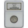 Image 1 : 1915-D Barber Quarter Silver Coin NGC MS65