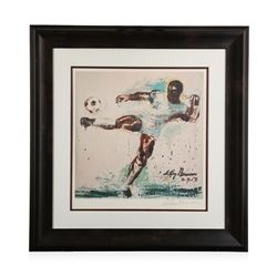 "Pele" by Leroy Neiman