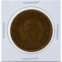 Circa 1880 Franklin Pierce George H Lovett Medal Red Brown