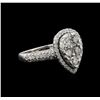 14KT White Gold 1.13 ctw Diamond Ring