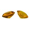 Image 2 : 10.07 ctw.Natural Round Cut Citrine Quartz Parcel of Two