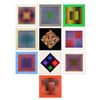 Folklore Planetaire (Portfolio) by Vasarely (1908-1997)