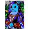 New Mona Cat by Britto, Romero
