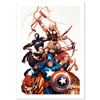 Image 1 : "Ultimate New Ultimates #5" Limited Edition Giclee on Canvas by Frank Cho and Marvel Comics. Numbere