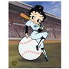 Image 1 : "Betty on Deck - Marlins" Limited Edition Sericel from King Features Syndicate, Inc., Numbered with 