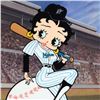 Image 2 : "Betty on Deck - Marlins" Limited Edition Sericel from King Features Syndicate, Inc., Numbered with 