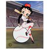 Image 1 : "Betty on Deck - Reds" Limited Edition Sericel from King Features Syndicate, Inc., Numbered with COA