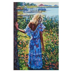 Howard Behrens (1933-2014),  My Beloved, By The Lake  Limited Edition on Canvas, Numbered and Signed