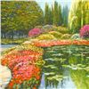 Image 2 : Howard Behrens (1933-2014), "The Colors Of Giverny " Limited Edition on Canvas, Numbered and Signed 