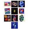 Image 1 : Victor Vasarely (1908-1997) - "Hommage Al'hexagone Portfolio" Includes 10 Heliogravure Prints, Title