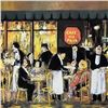 Image 2 : Guy Buffet - "Cafe de la Paix" Limited Edition Serigraph; Numbered and Hand Signed with Certificate 