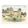 Image 1 : Rolf Rafflewski, "Chateau de Valencay" Limited Edition Lithograph, Numbered and Hand Signed.