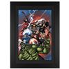 Image 1 : "Marvel Adventures: The Avengers #36" Extremely Limited Edition Giclee on Canvas by Ig Guara and Mar