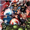 Image 2 : "Marvel Adventures: The Avengers #36" Extremely Limited Edition Giclee on Canvas by Ig Guara and Mar