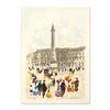 Image 1 : Urbain Huchet, "Place Vendome" Limited Edition Lithograph, Numbered and Hand Signed.