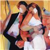 Image 2 : "Tenderness" Limited Edition Giclee on Canvas (24" x 36") by Yunessi Gholam, Numbered Inverso and Ha