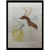 Image 1 : Salvador Dali- Original Etching with Color by Stencil "Naphtali"