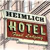 Image 2 : Bizarro! "Heimlich Hotel" is a Framed Limited Edition Hand Signed by creator Dan Piraro; Numbered wi