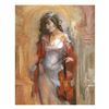 Image 1 : Lena Sotskova, "Modern Classic" Hand Signed, Artist Embellished Limited Edition Giclee on Canvas wit