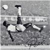 Image 2 : "Scissor Kick" Print, Autographed by Legendary Brazilian Footballer, Pele.