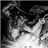 Image 2 : "Gandalf Versus Balrog" Limited Edition Giclee by Greg Hildebrandt. Numbered and Hand Signed by the 