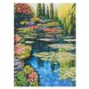 Image 1 : Howard Behrens (1933-2014), "Shimmering Waters Of Giverny" Limited Edition on Canvas, Numbered and S