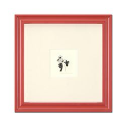  Pepe Le Pew  Framed Limited Edition Etching with Hand-Tinted Color and Numbered.