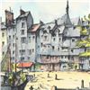 Image 2 : Laurant - "Honfleur" Limited Edition Lithograph, Numbered and Hand Signed.