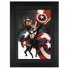 Image 1 : "Captain America #600" Extremely Limited Edition Giclee on Canvas (29" x 40") by Steve Epting and Ma