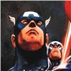 Image 2 : "Captain America #600" Extremely Limited Edition Giclee on Canvas (29" x 40") by Steve Epting and Ma