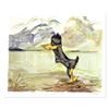 Image 1 : Chuck Jones "September Morn" Hand Signed Limited Edition Fine Art Stone Lithograph.