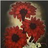 Image 2 : Brenda Barnum, "Daisy Red" Limited Edition Serigraph, Numbered and Hand Signed with Certificate of A