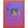 Image 2 : Peter Max- Original Mixed Media "Liberty Head"