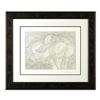 Image 1 : Guillaume Azoulay, "Tryst" Framed Limited Edition Etching, Numbered and Hand Signed with Certificate