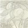 Image 2 : Guillaume Azoulay, "Tryst" Framed Limited Edition Etching, Numbered and Hand Signed with Certificate