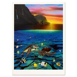 Wyland,  Ancient Mariner  Limited Edition Lithograph, Numbered and Hand Signed with Certificate of A