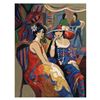 Image 1 : Isaac Maimon - "Friendship" Limited Edition Serigraph, Numbered and Hand Signed with Letter of Authe