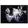 Image 1 : "Olaf & Sven" Disney Limited Edition Giclee on Canvas Edition by Noah, Numbered and Hand Signed with