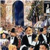 Image 2 : Guy Buffet - "Champs Elysees" Limited Edition Serigraph; Numbered and Hand Signed with Certificate o