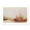 Image 1 : Pino (1939-2010) "At The Dock" Limited Edition Giclee. Numbered and Hand Signed; Certificate of Auth