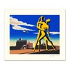 Image 1 : Mark Kostabi- Serigraph on paper "Yesterday's Here"