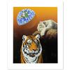 Image 1 : "Our Home Too III (Tigers)" Limited Edition Serigraph by William Schimmel, Numbered and Hand Signed 